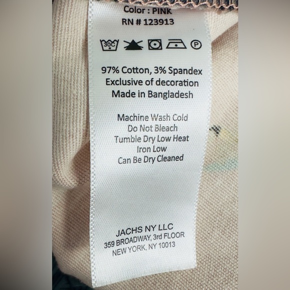 Jachs NY Men’sPink Surferboard Brushed Cotton Twill Bleeker Short W 34”/I 9” NWT - Picture 13 of 13